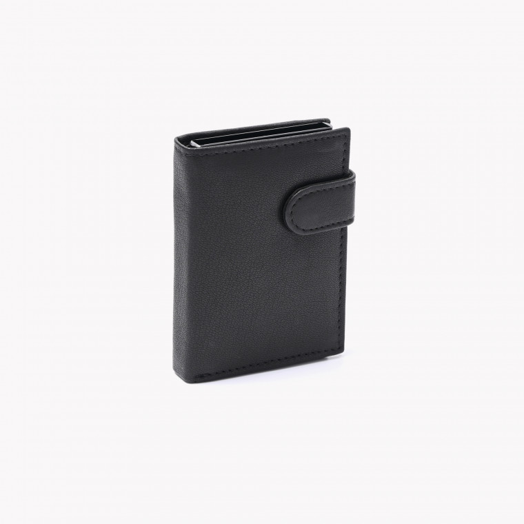 Leather automatic cardholder GB
