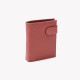 Leather wallet with clasp GB