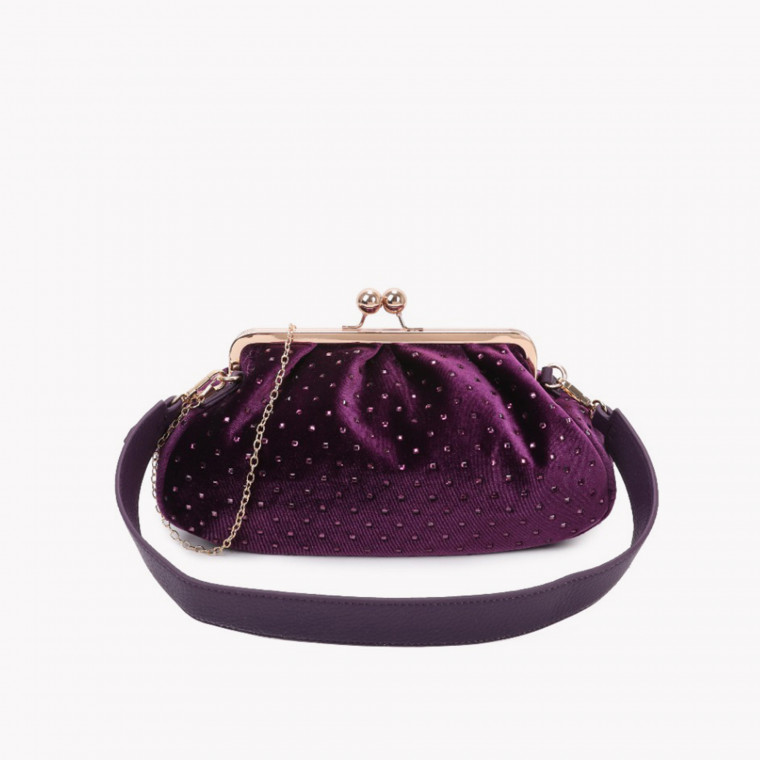 Sac velours pailleté GB