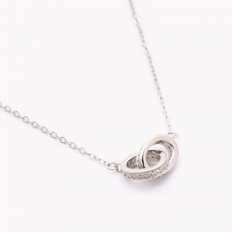 Intertwined S925 necklace GB