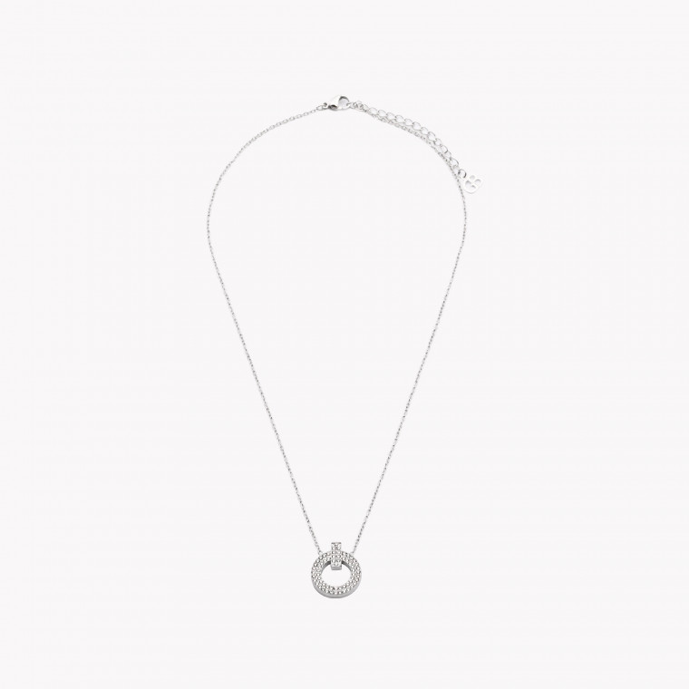 Circle steel necklace GB