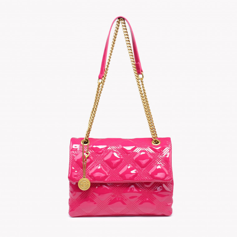 Varnish bag with gold chain GB