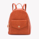 Backpack with texture and exterior pocket GB