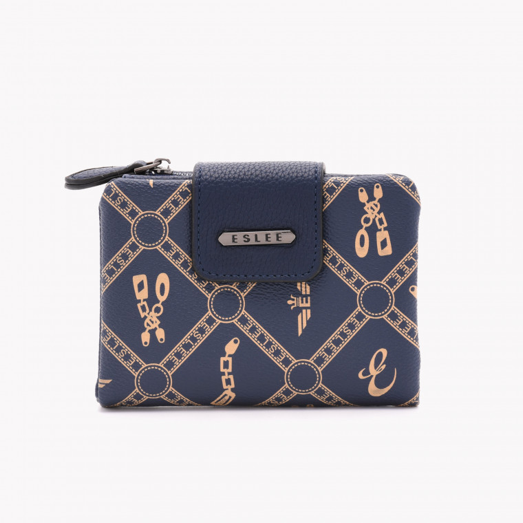 Synthetic wallet with pattern GB
