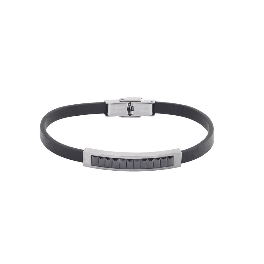 Pulseira homem aço básico GB