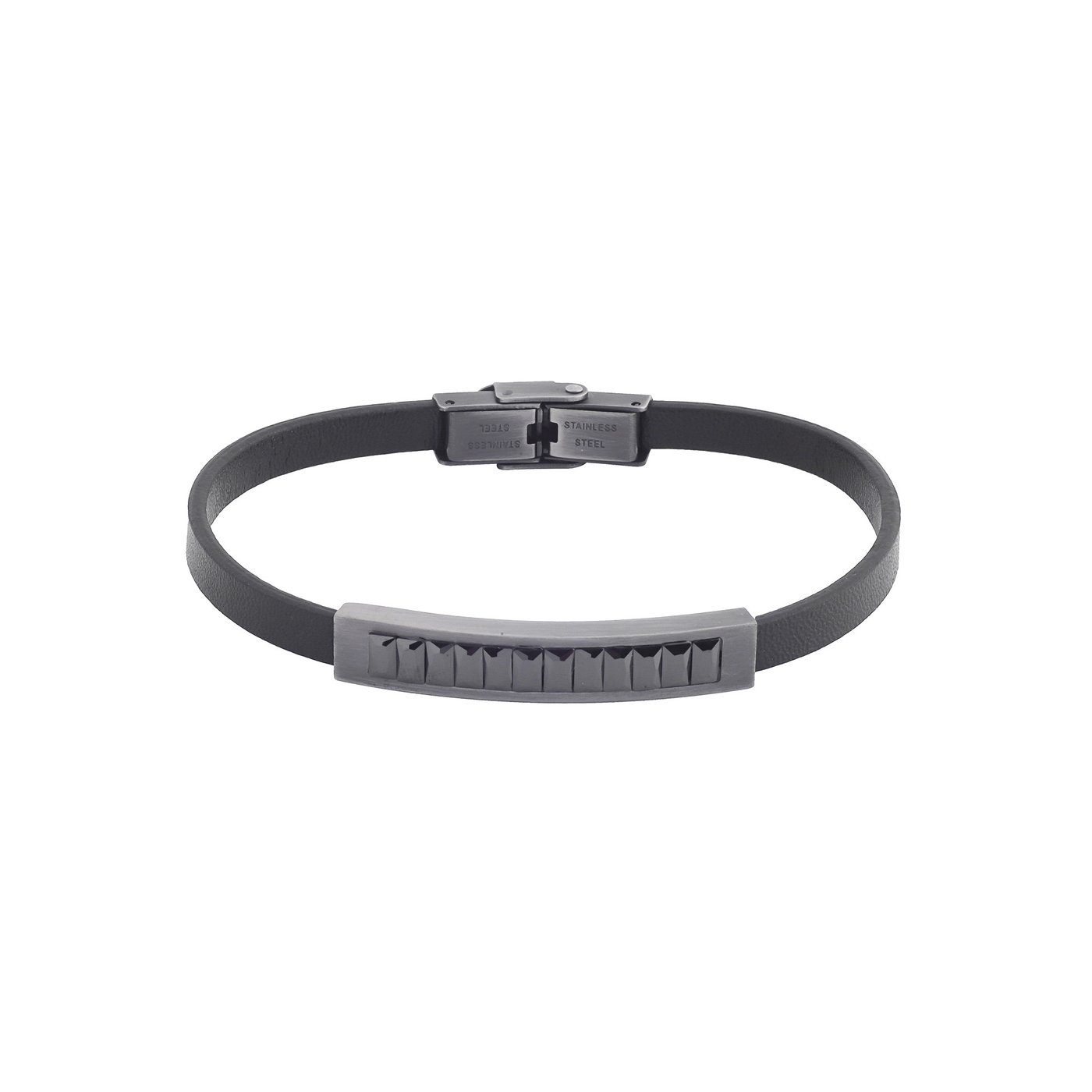 Bracciale uomo acciaio di base GB