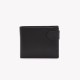 Leather wallet with button closure GB