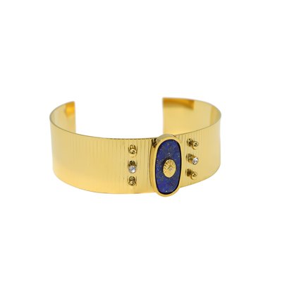 Bracciale rigida acciaio struttura occhio GB