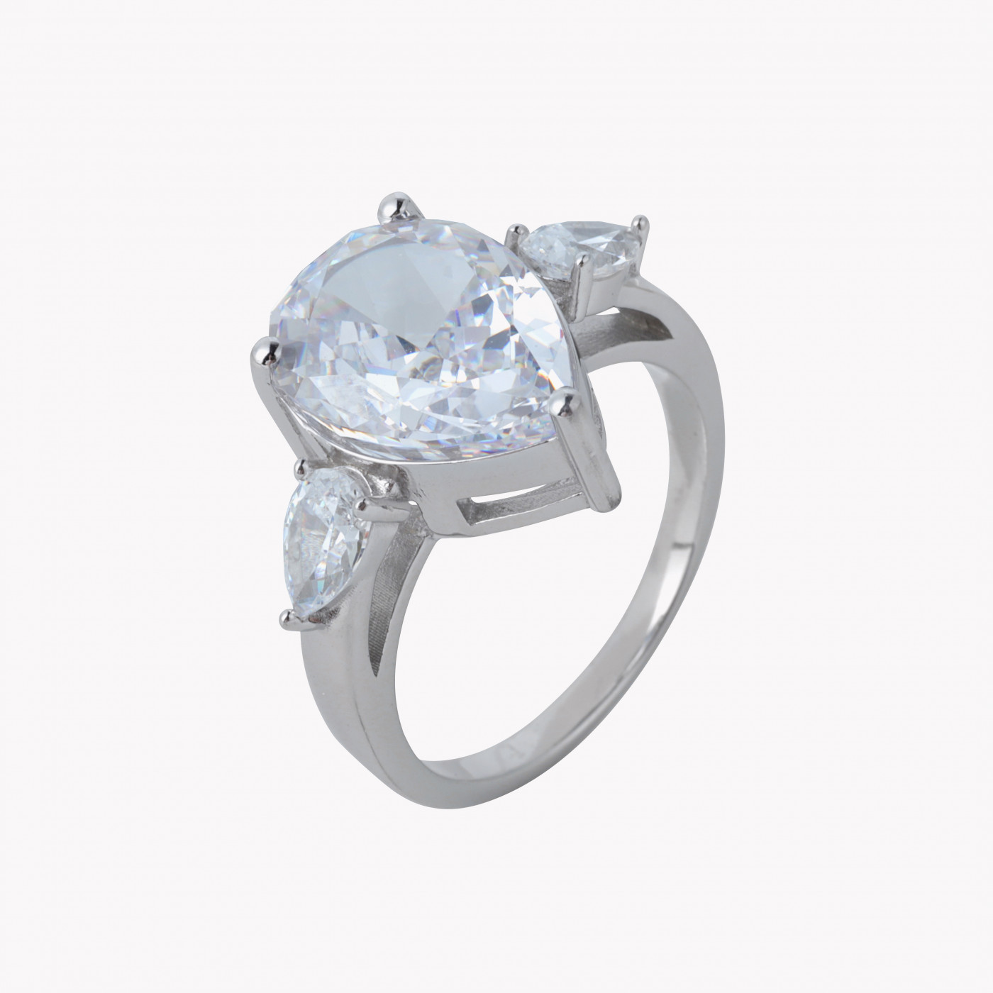 S925 Sterling Silver Simulation Diamond Ring - Hunny Life