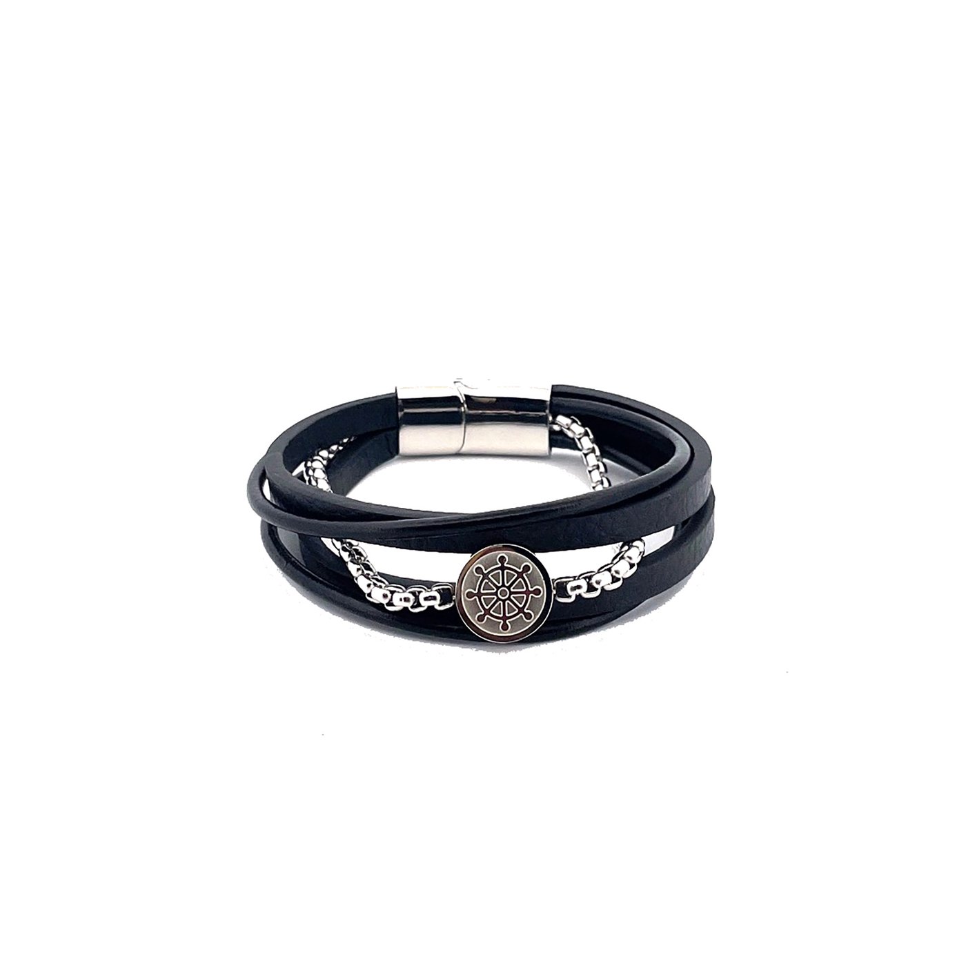 Pulsera hombre acero timón GB