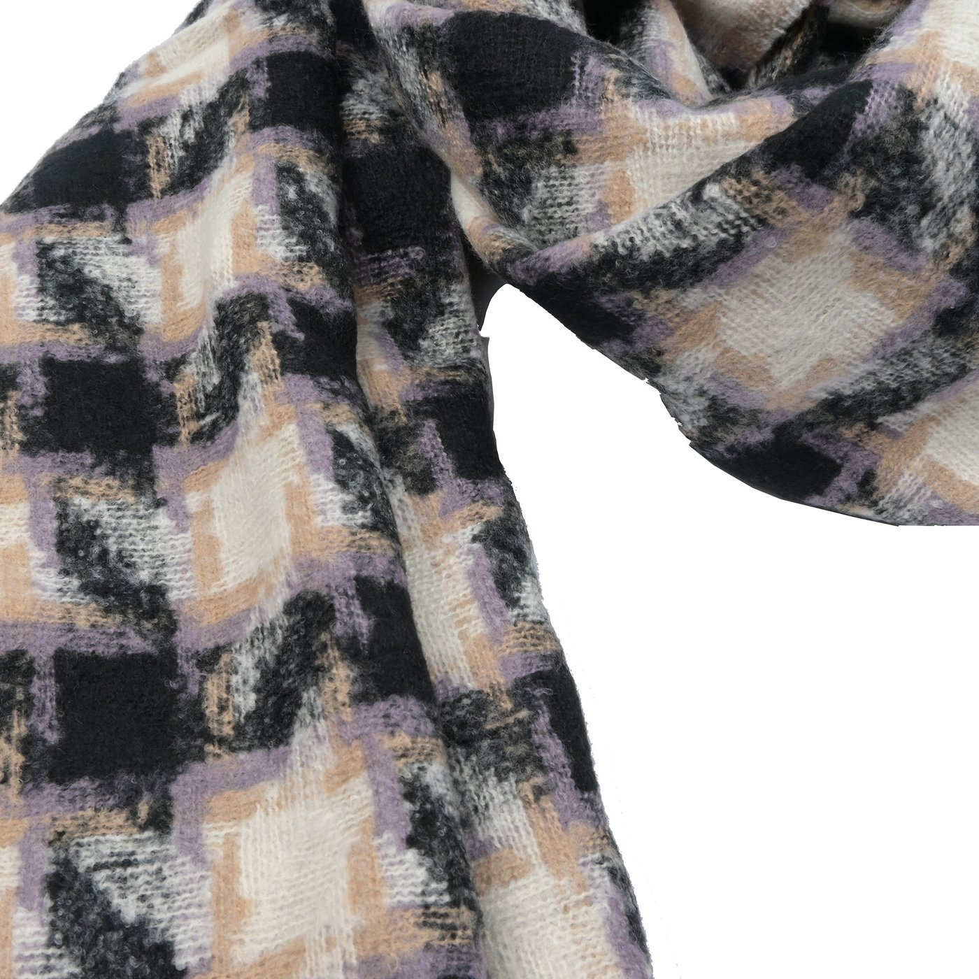 Scarf with basic print GB