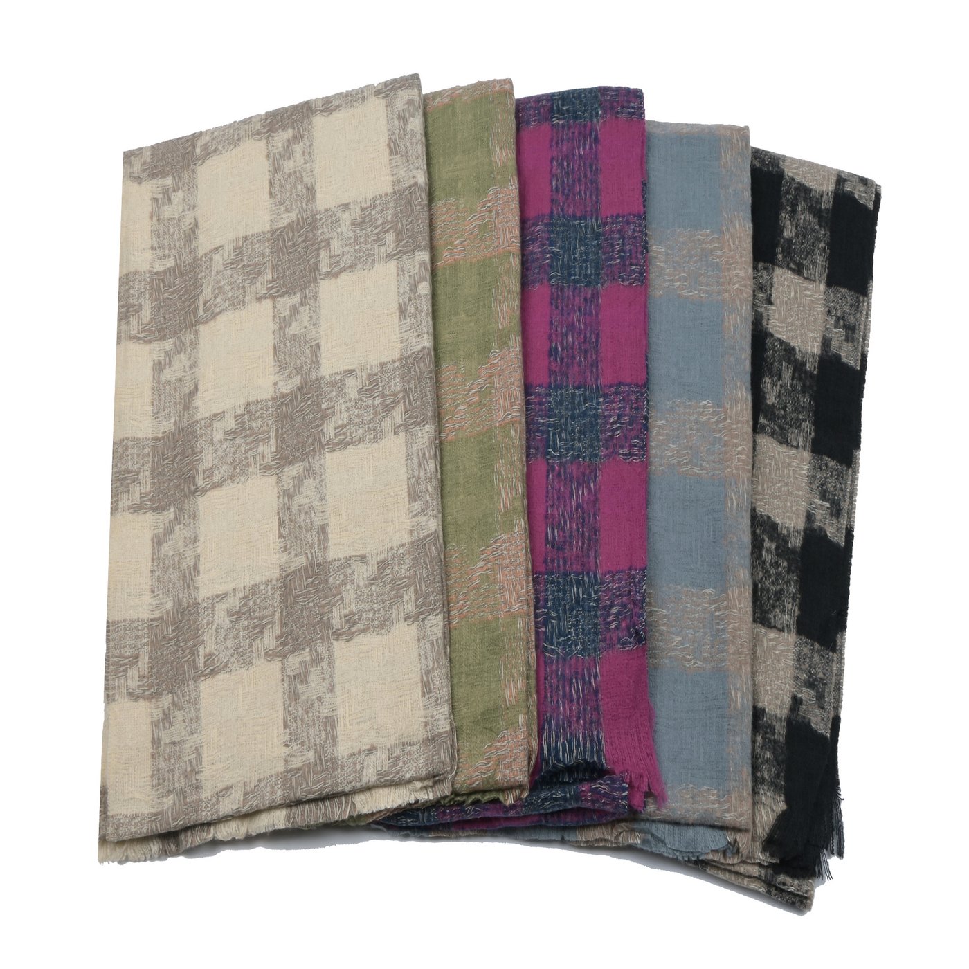 Foulard avec carrés GB