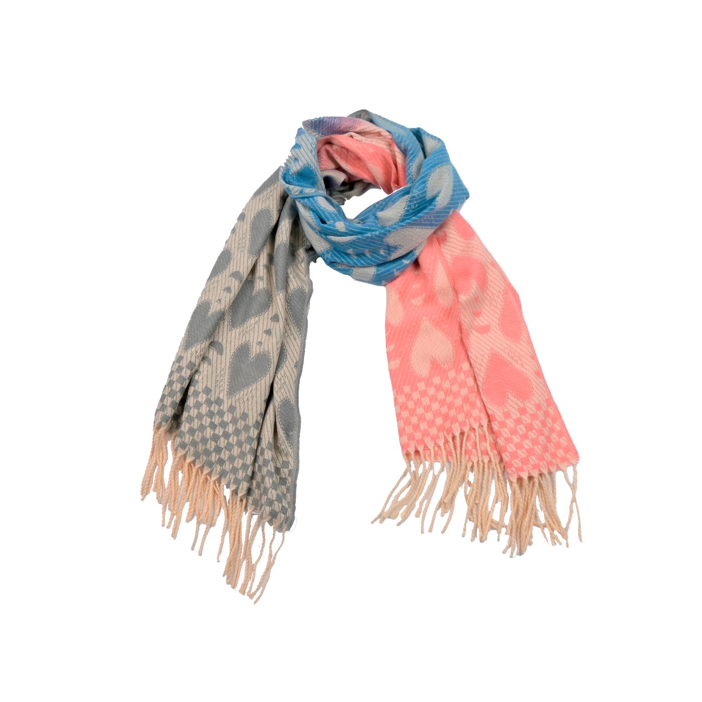 Foulard avec des coeurs GB