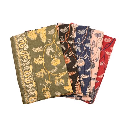 Foulard rétro floral GB