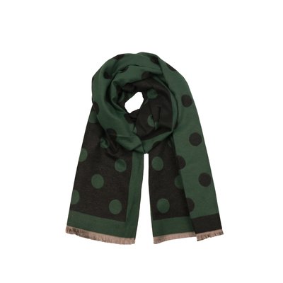 Scarf with polka dot pattern GB