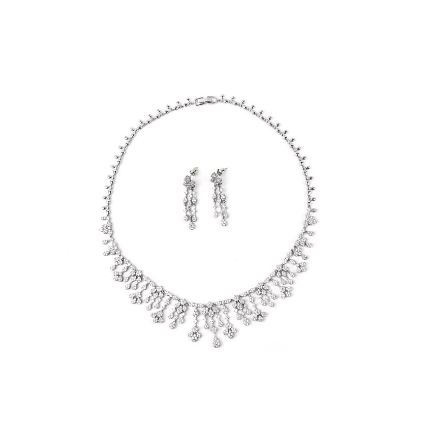 Semi precious set drop shape GB