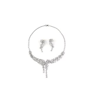 Semi precious set flower GB