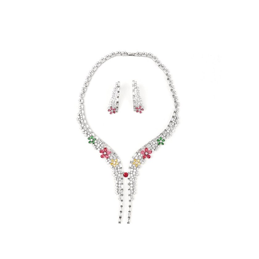 Semi precious set flower colors GB
