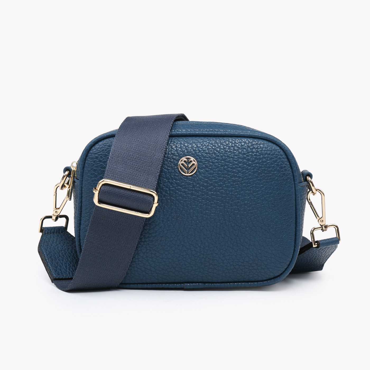 Giani Bernini - Saffiano CrossBody Bag - Denim Floral | Bags, Navy leather  bag, Blue crossbody purse