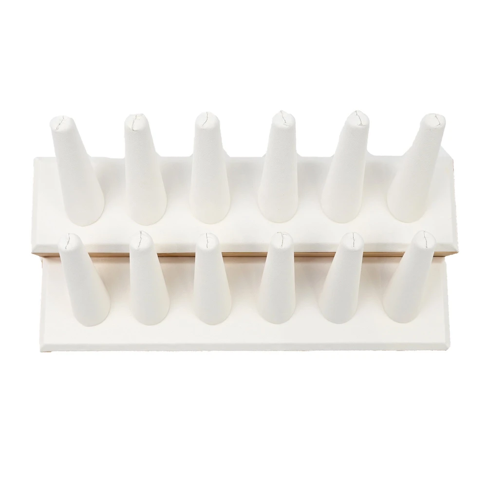 Expositor de anillos blanco GB