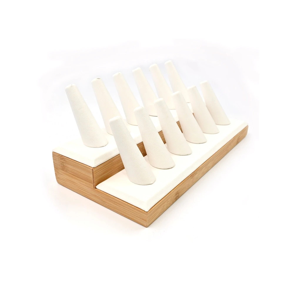 Expositor de anillos blanco GB