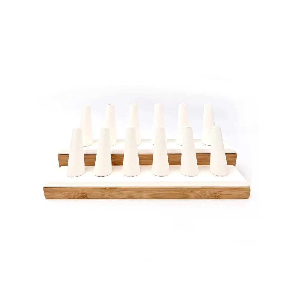 Expositor de anillos blanco GB