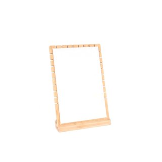 White exhibitor for necklaces GB