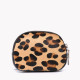Leather coin purse with animal print GB