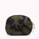 Leather coin purse with animal print GB