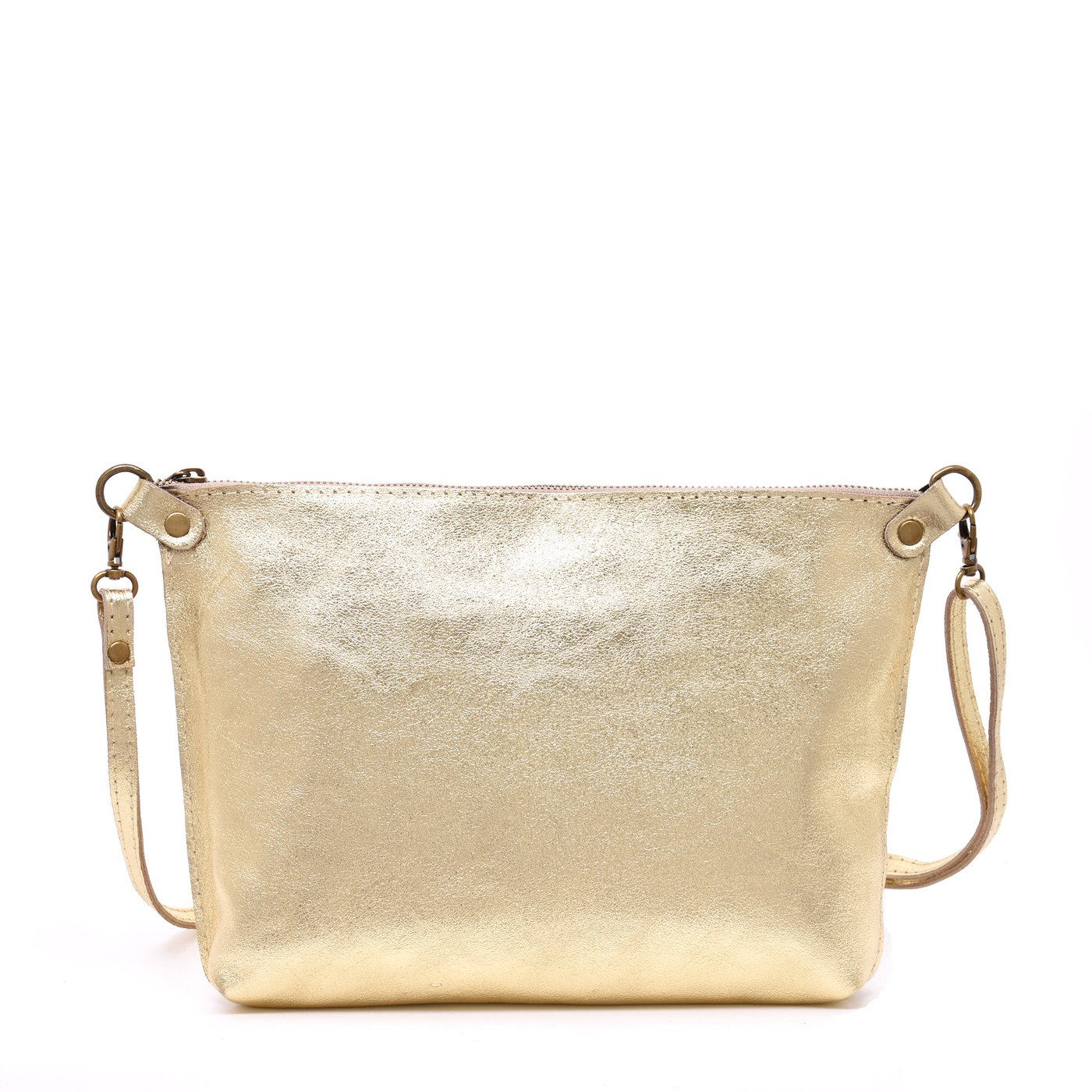 Leather glitter crossbody bag GB