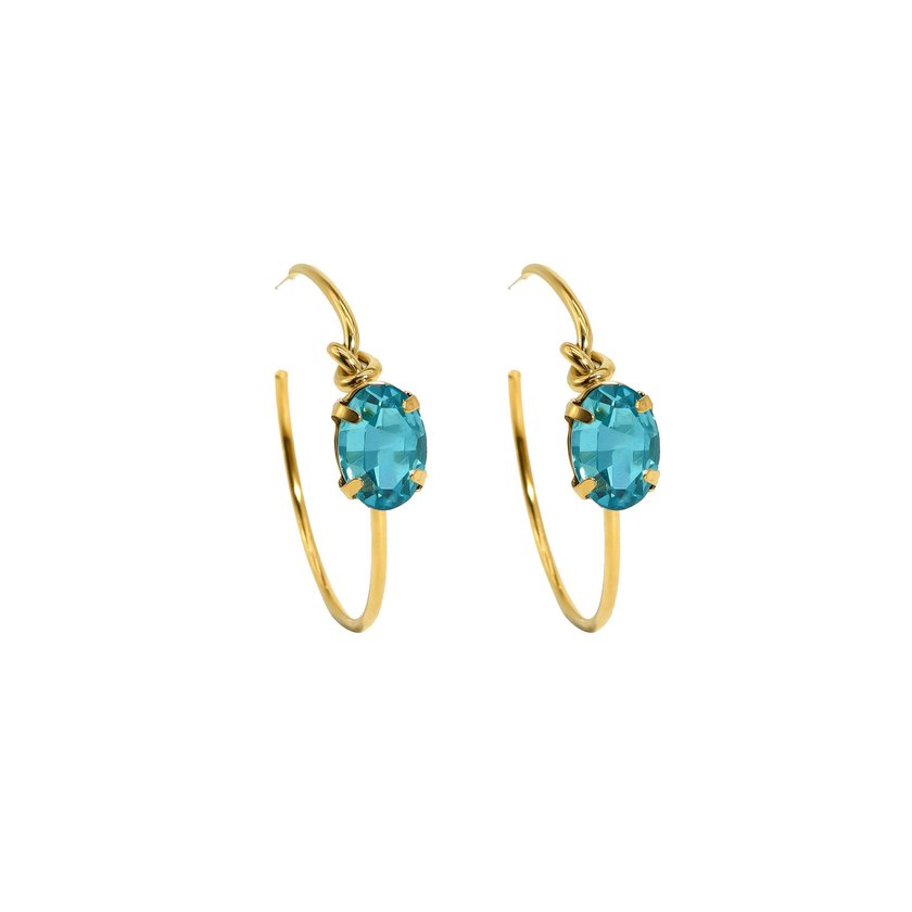 Thin steel hoops knot brilliant GB