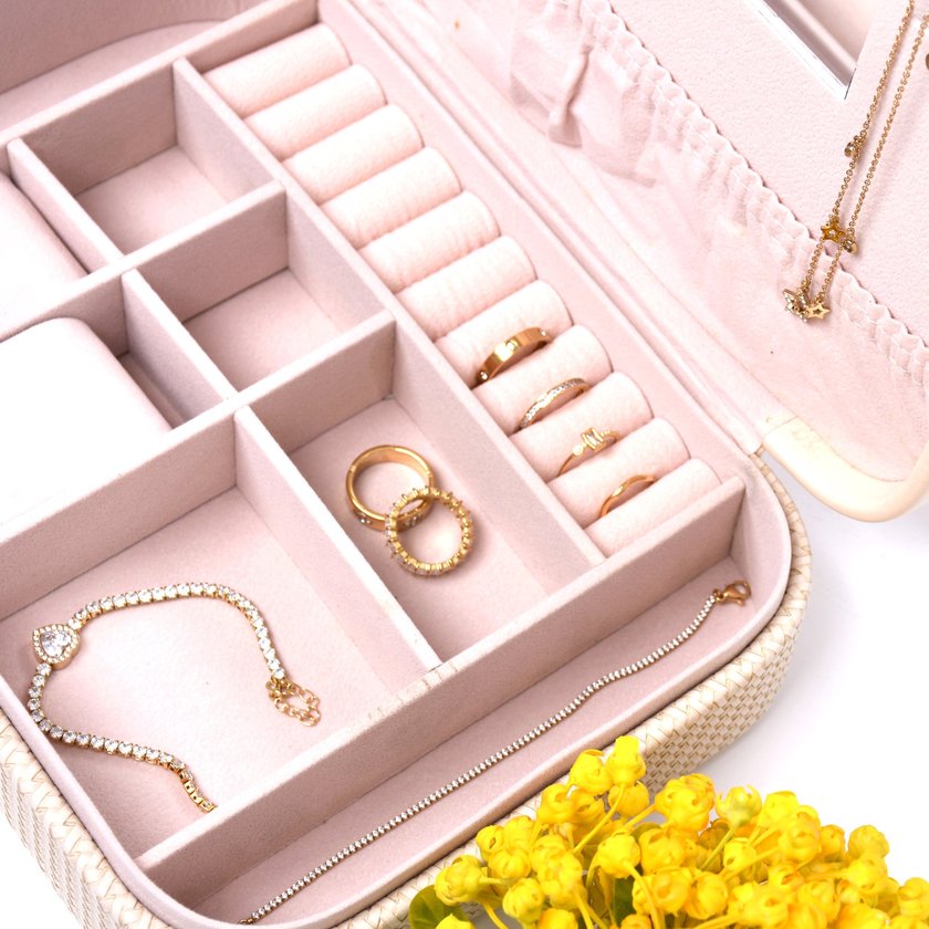 Braided jewelry box GB Braided jewelry box GB