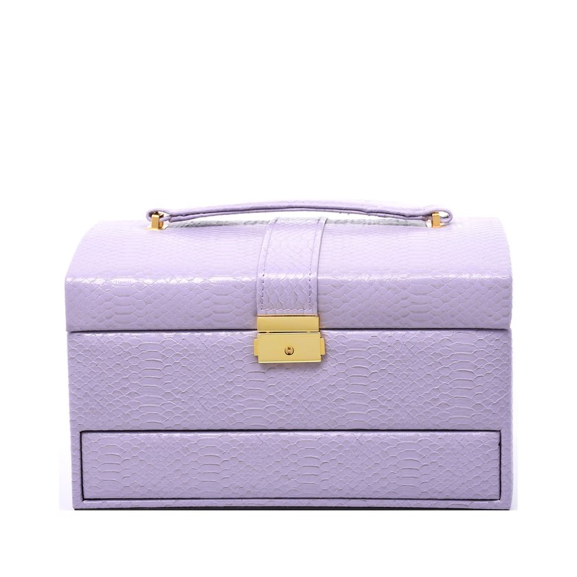Large jewelry box with shiny texture GB Large jewelry box with shiny texture GB