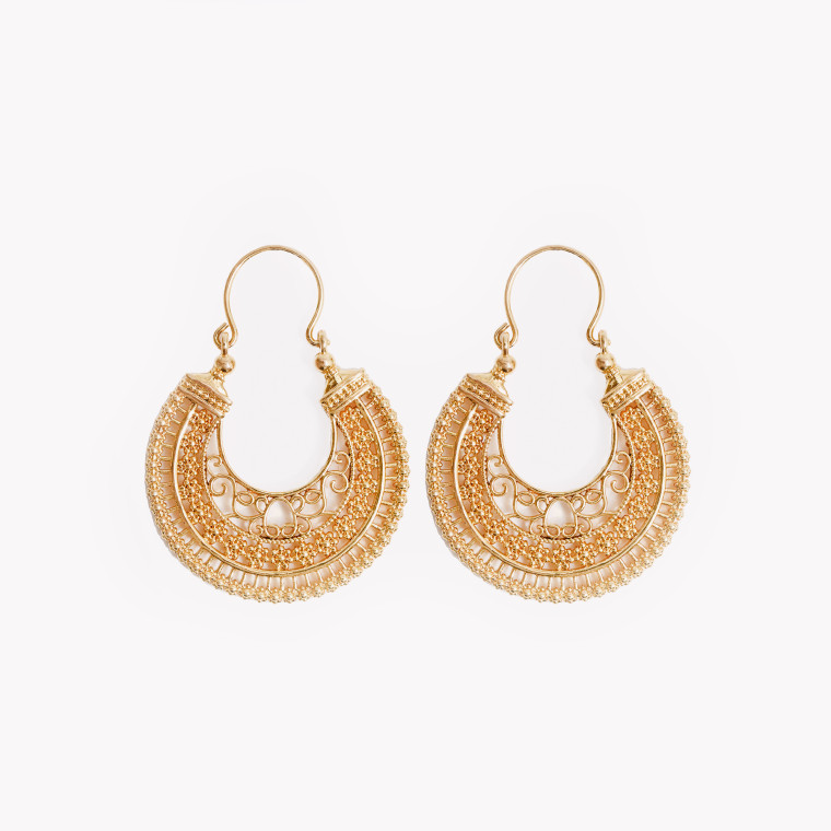 Semi precious earrings daisy GB