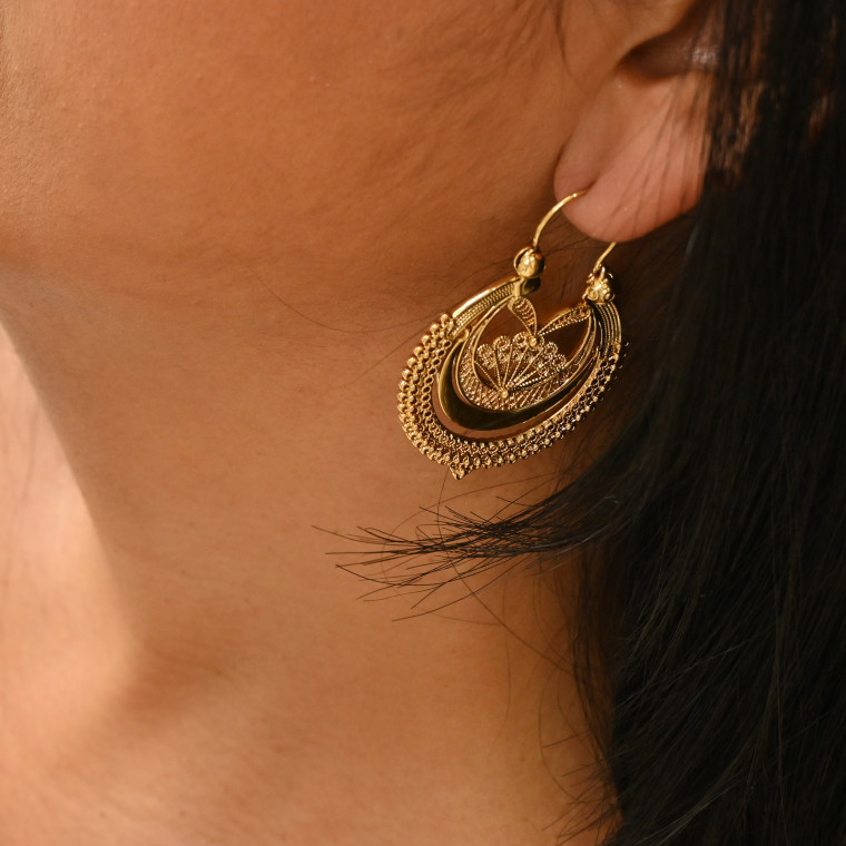 Semi precious earrings GB