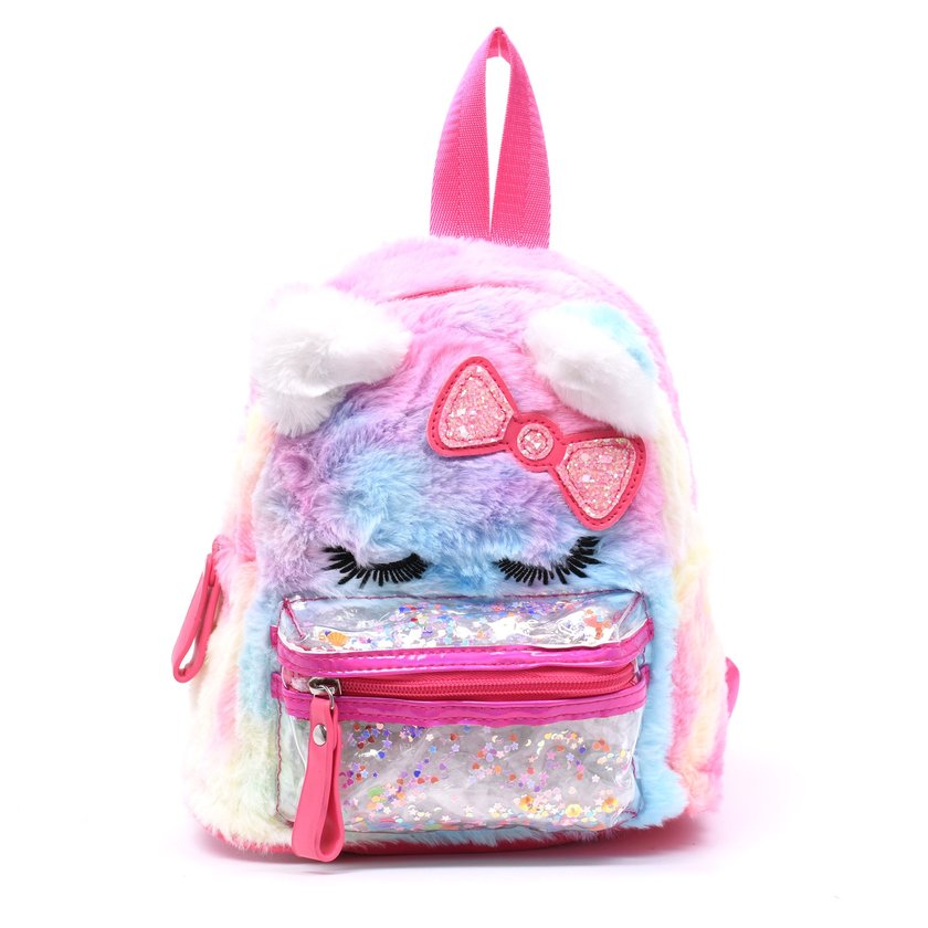 Children's backpack with bow GB Children's backpack with bow GB