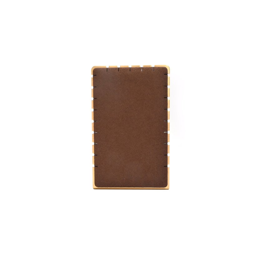 Exhibitor for necklaces or bracelets brown GB