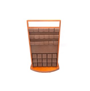 Exhibitor for multiple jewelry brown GB