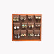Exhibitor for earrings brown GB