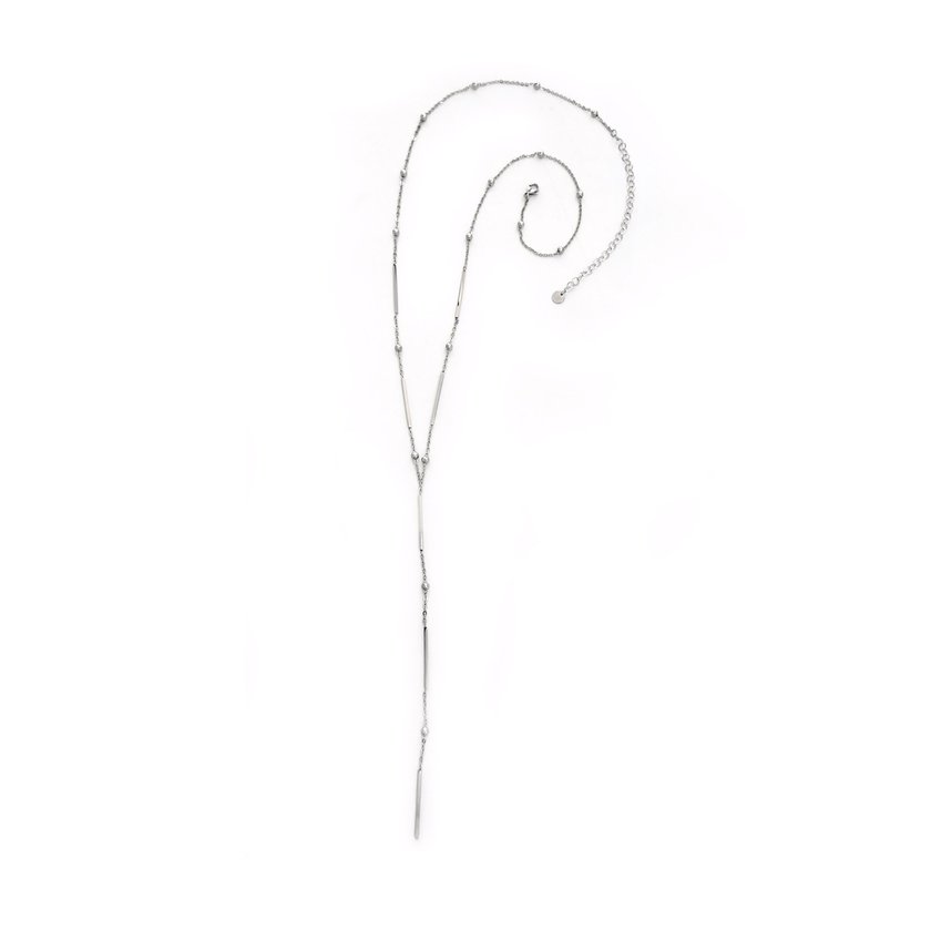 Collana in acciaio lungo sferas GB