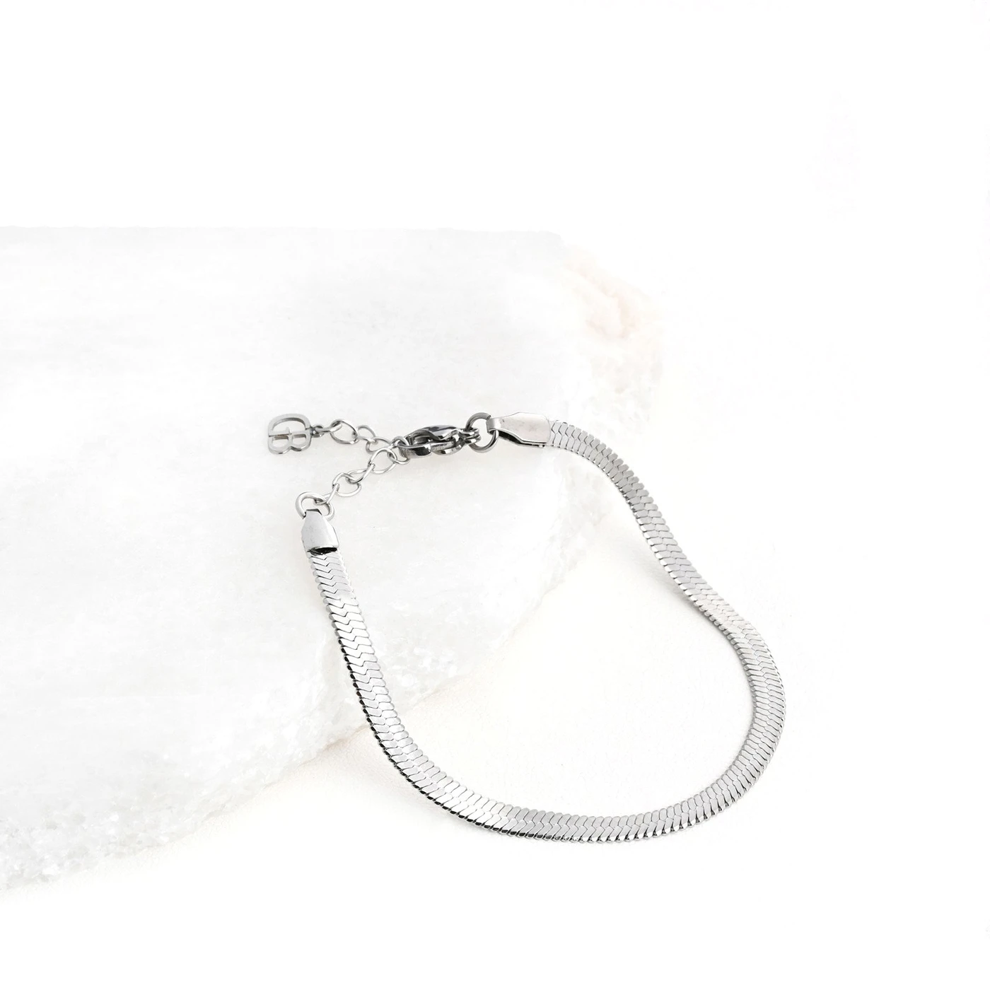 Bracciale in acciaio semplice 4mm GB