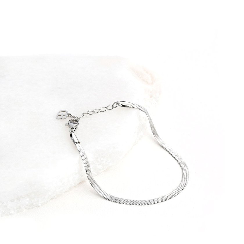 Pulseira em aço simples 3mm GB