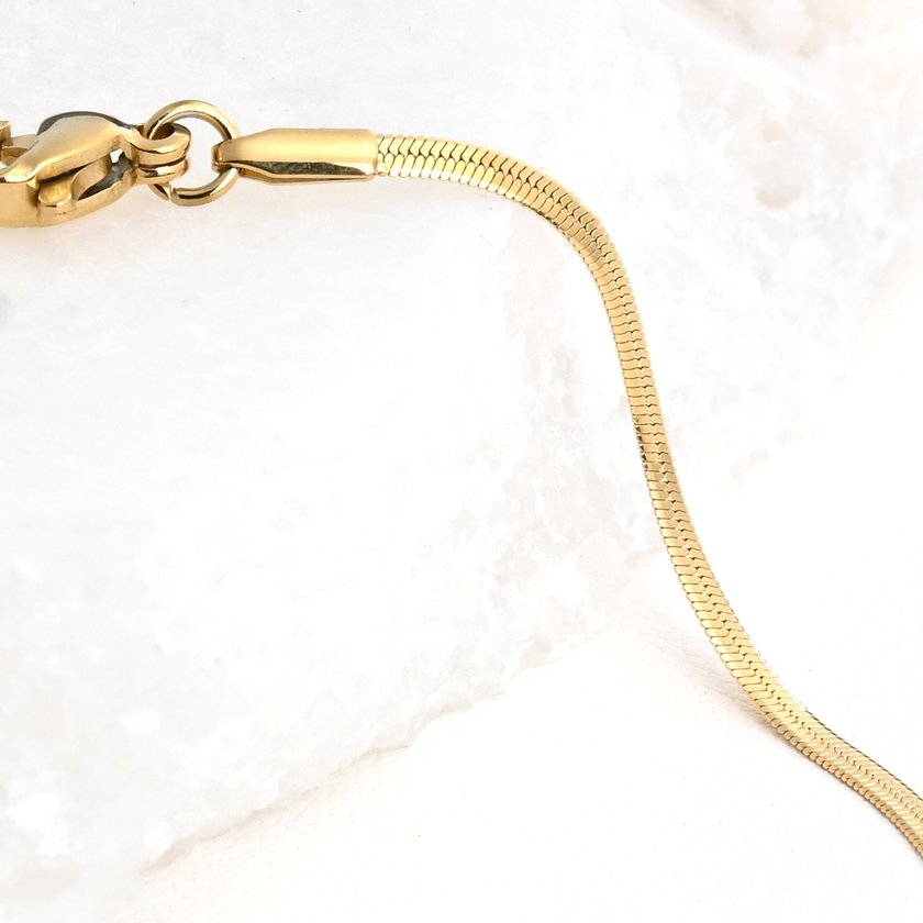 Pulseira em aço simples 2mm GB