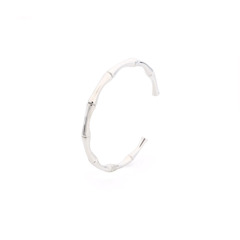 Bracelet en acier bambou rigide GB