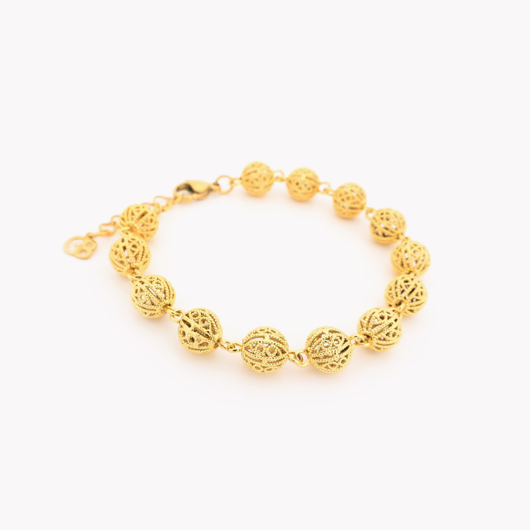 Semi precious bracelet viana&#039;s beads 8mm GB