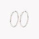 Stainless steel hoops with texture GB