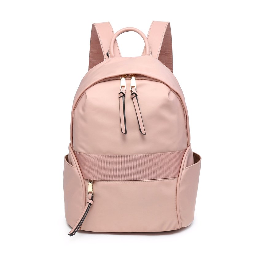 Mochila nylon com bolso exterior GB