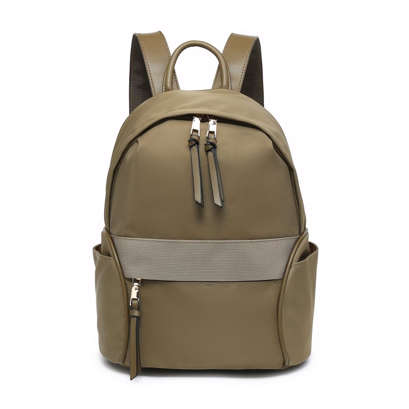 Mochila nylon com bolso exterior GB