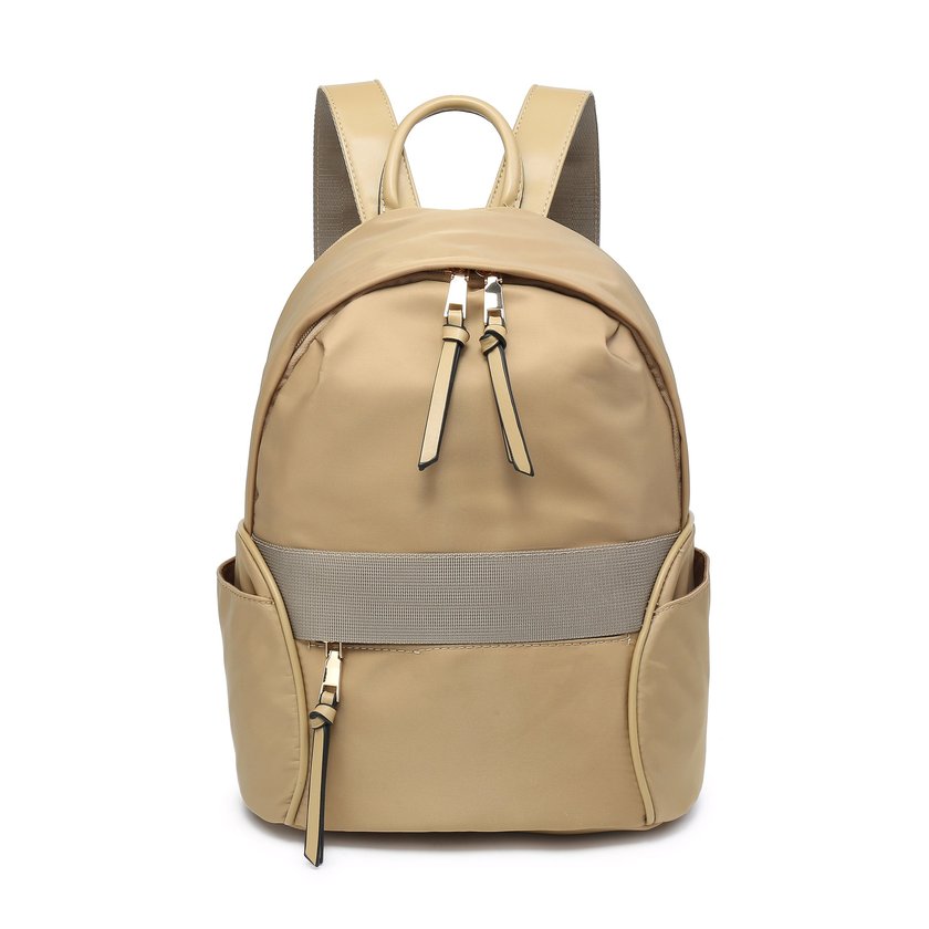 Mochila nylon com bolso exterior GB