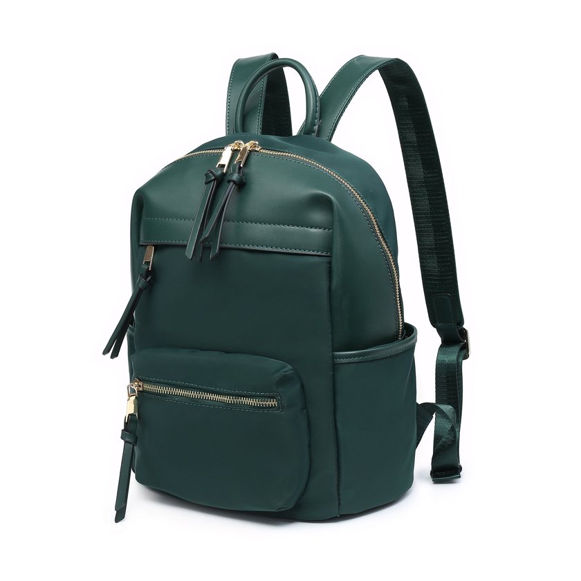 Mochila nylon com múltiplos bolsos GB